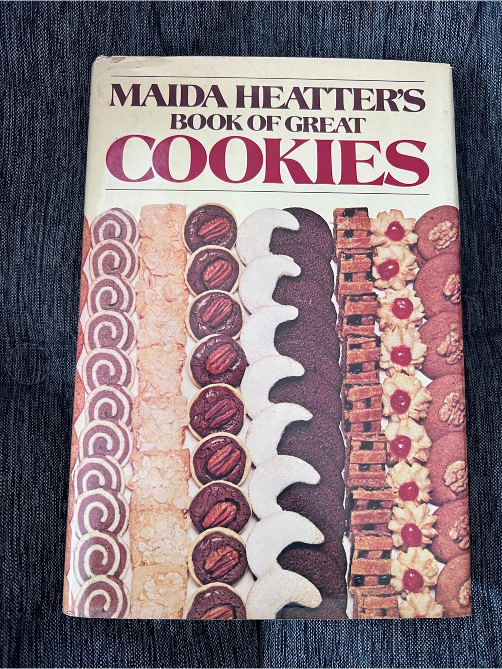 Vintage Maida Heatter's Book of Great Cookies 1977 Cookbook